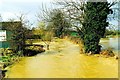 Flooding at Creeton, near Bourne, Lincolnshire