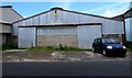 J.J. Morris name sign on Cardigan Livestock Market