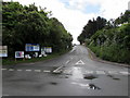 Road through Pentood Enterprise Park, Cardigan