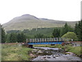 NN2630 : Railway bridge near Arrivain by Iain Russell