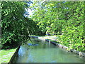 The New River by the offices of Broxbourne Council