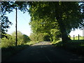 Uplawmoor Road heading to Neilston