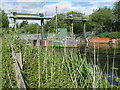 Above Cardington sluice gates