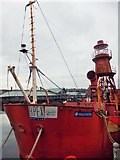 NO4030 : Bow of a former Fife Ness lightship by Stanley Howe