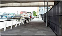 J3474 : New City Quays Walkway, Belfast - June 2015(2) by Albert Bridge