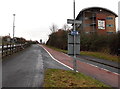 ST5391 : National Cycle Network route 4 towards Chepstow by Jaggery