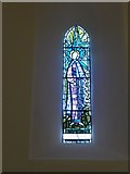 SN5981 : St Padarn, Llanbadarn Fawr: stained glass window (i) by Basher Eyre
