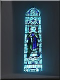 SN5981 : St Padarn, Llanbadarn Fawr: stained glass window (k) by Basher Eyre