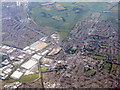 Dunstable from the air