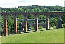 NT5734 : Leaderfoot Viaduct by Russel Wills