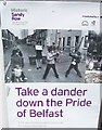 An invite to "Take a dander down the Pride of Belfast"