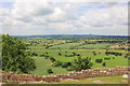 SJ5359 : The view north from Beeston Castle by Jeff Buck