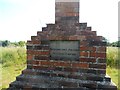 Inscription on brick monument (1)