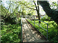 Footbridge to Roding Lane South