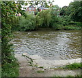 River Severn access steps, Sydney Avenue, Shrewsbury