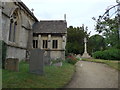 All Saints, Sutton Benger: path to the porch