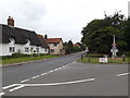 TM0481 : A1066 The Street, South Lopham by Geographer