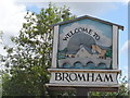 Bromham, village sign