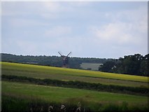 SP9952 : Stevington windmill by Bikeboy
