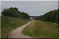 Cheshire Lines footpath at Hill House, Great Altcar