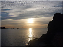 NT6779 : Coastal East Lothian : Dunbar Sunset by Richard West