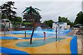 Wet Play Area & Open-air Swimming Pool, Droitwich Lido, Droitwich Spa, Worcs