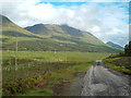 NN2941 : Lane through Glen Orchy by Malc McDonald