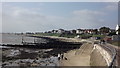 Beach and groynes at Dovercourt