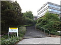 Steps to the Hugh Owen Building