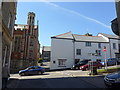 Approaching the junction of Allhalland Street and Bridge Street