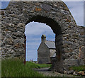 SH3794 : Lych Gate, St Patrick's Church by Ian Taylor
