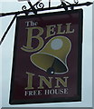 TF6101 : Sign for the Bell Inn, Denver by JThomas