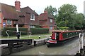 Stockton Top Lock 4 and Top Lock Cottages, Grand Union Canal