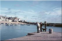 SW5240 : St. Ives Harbour by Peter Jeffery