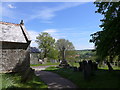 St Andrew, Alwington: churchyard (v)