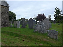 SS4728 : St. Peter, Westleigh: churchyard (xv) by Basher Eyre