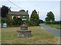 Village sign, Foulden