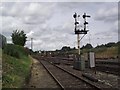 Sidings connecting the locomotive works at Tyseley with the Chiltern Line