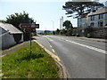 Road junction at Brynrefail