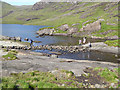 NG4819 : Stepping stones over the Scavaig River by Oliver Dixon