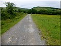 Track And Footpath Towards Ffos