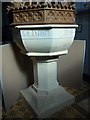 St Bartholomew, Sutton Waldron: font (bottom)