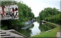 Grand Union Canal moorings below Winkwell Lock number 59