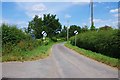 Speed derestriction signs, Yock Lane, Wick, Worcs