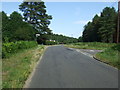 Road junction, on Cycle Route 30