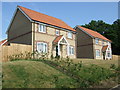 New houses on The Street, Croxton