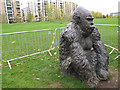 Gorilla in Victory Park, East Village, Stratford