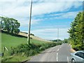 Bresagh Road running west from the A24