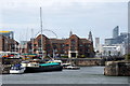 Coburg Dock from beside Brunswick Dock, Liverpool Marina