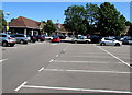 Tesco superstore and car park, Bicester